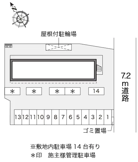 ★手数料０円★榛原郡吉田町住吉　月極駐車場（LP）